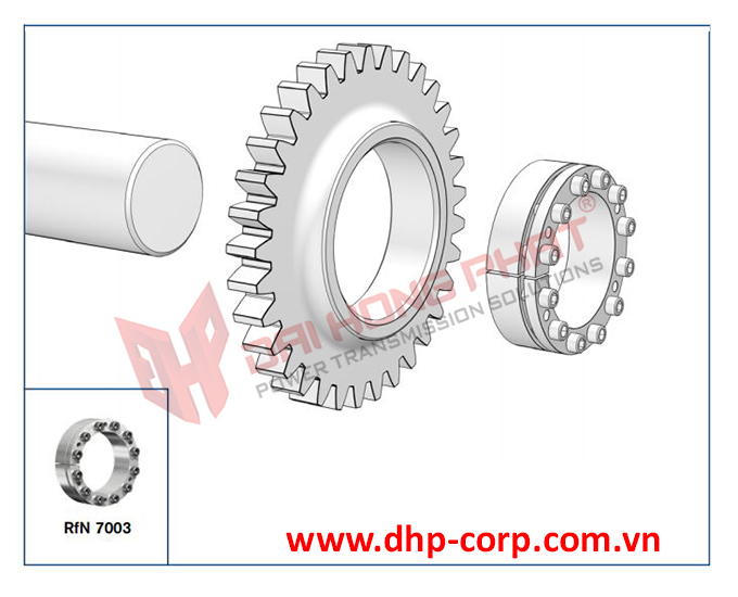 Khớp khóa trục dùng cho bơm