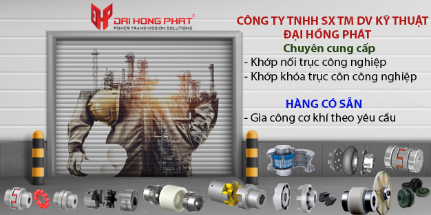 khớp nối mềm và khớp nối cứng Đại Hồng Phát